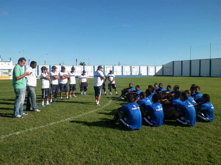 Primeiro dia de treino 