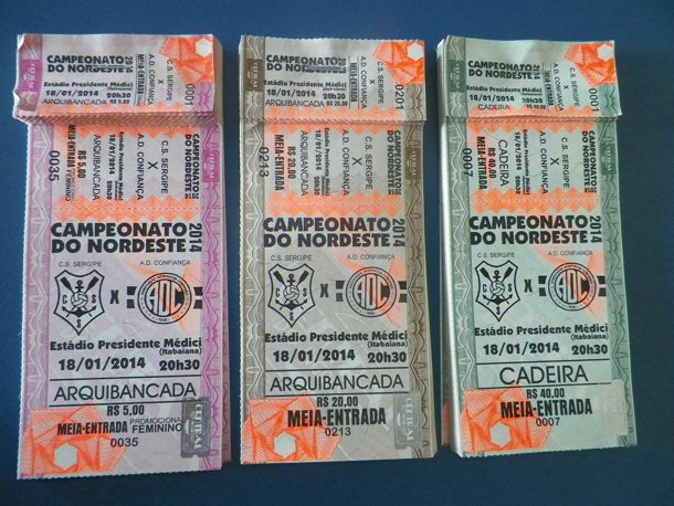Ingressos continuam à venda