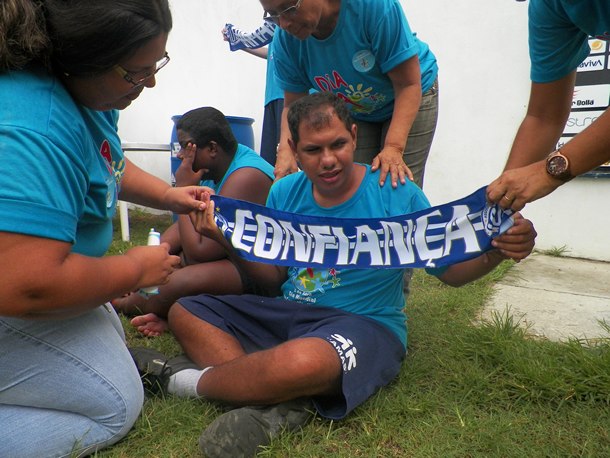 Crianças da AMAS visitam o Sabino Ribeiro