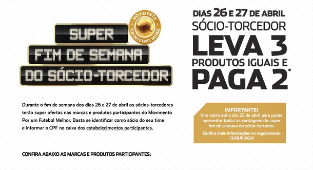 Super fim de semana do Sócio Torcedor