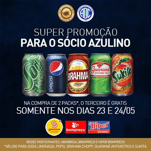 Super Promoção para Sócio Azulino