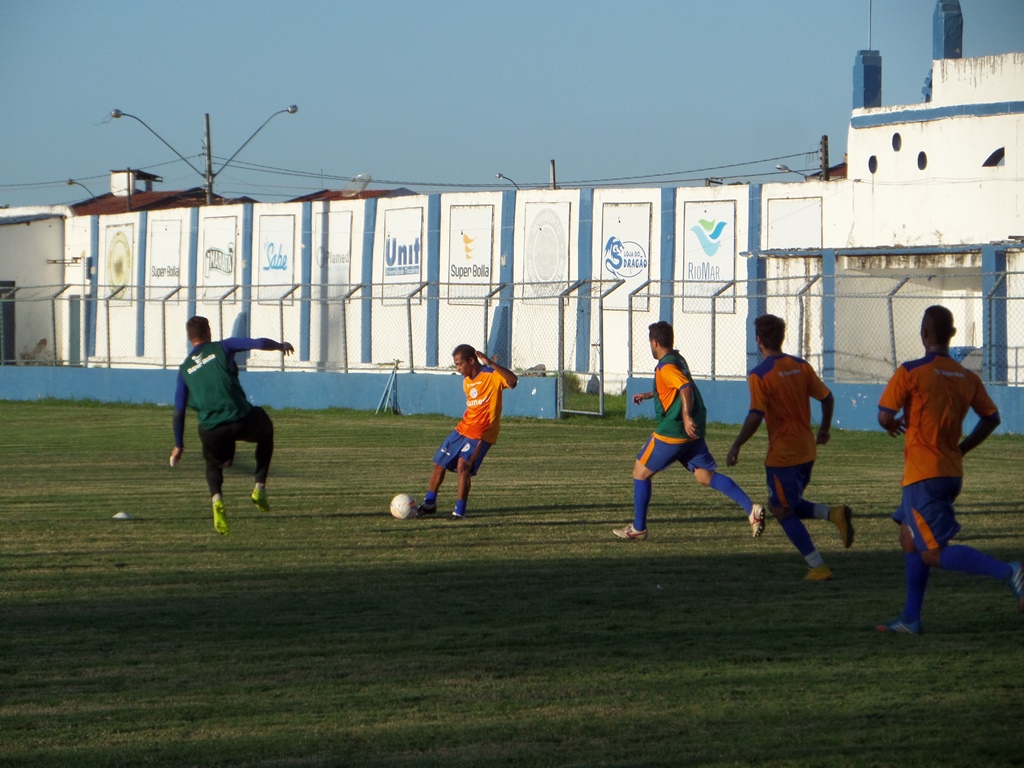 DRAGÃO TREINA NO SABINO