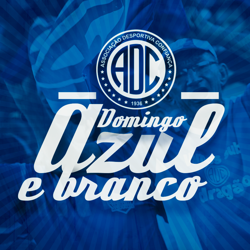 DOMINGO AZUL E BRANCO